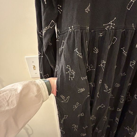Zodiac constellation print jersey maxi dress - Picture 5 of 5